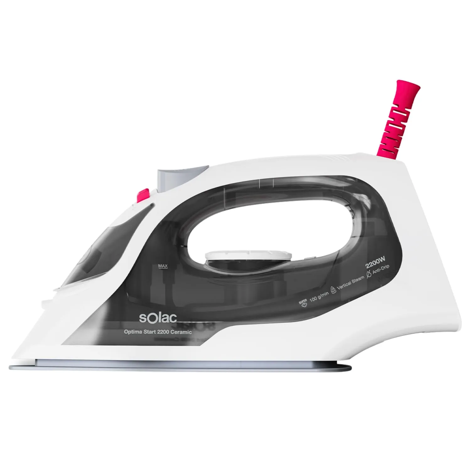 Plancha de Vapor Solac 2200W con Antical