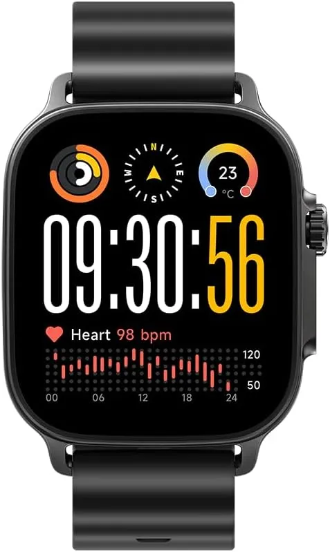 Realme Watch 5: Smartwatch 1.97" AMOLED, IP68, GPS, Monitor Salud, Negro Titanio