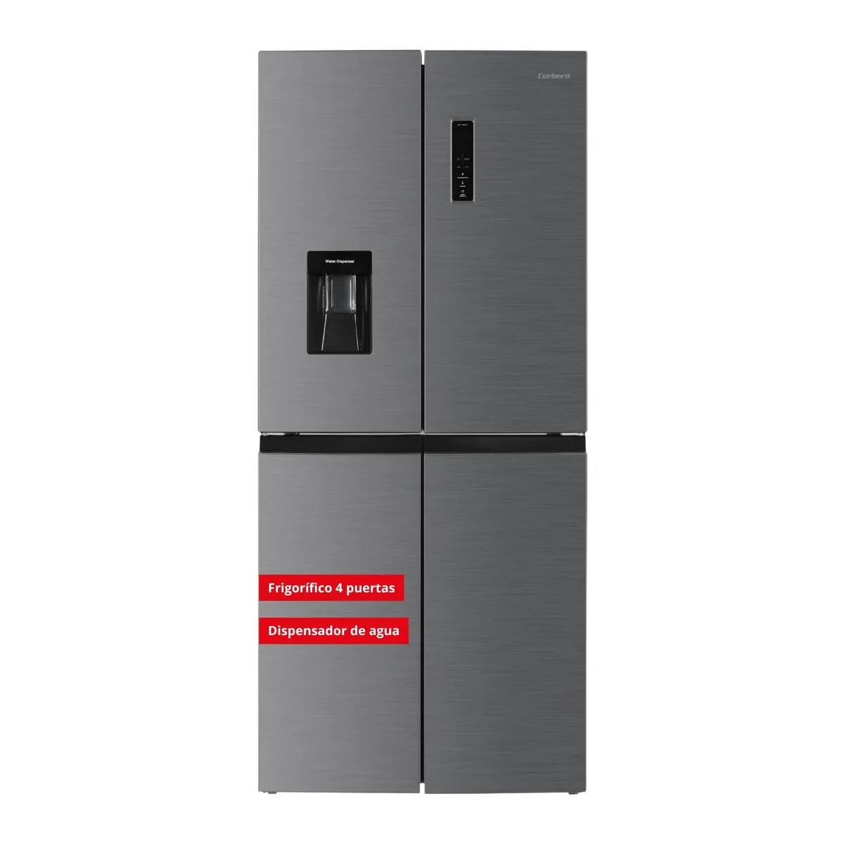 Frigorífico Corberó 4 Puertas 419L 180cm No Frost CF4PH6835XWD