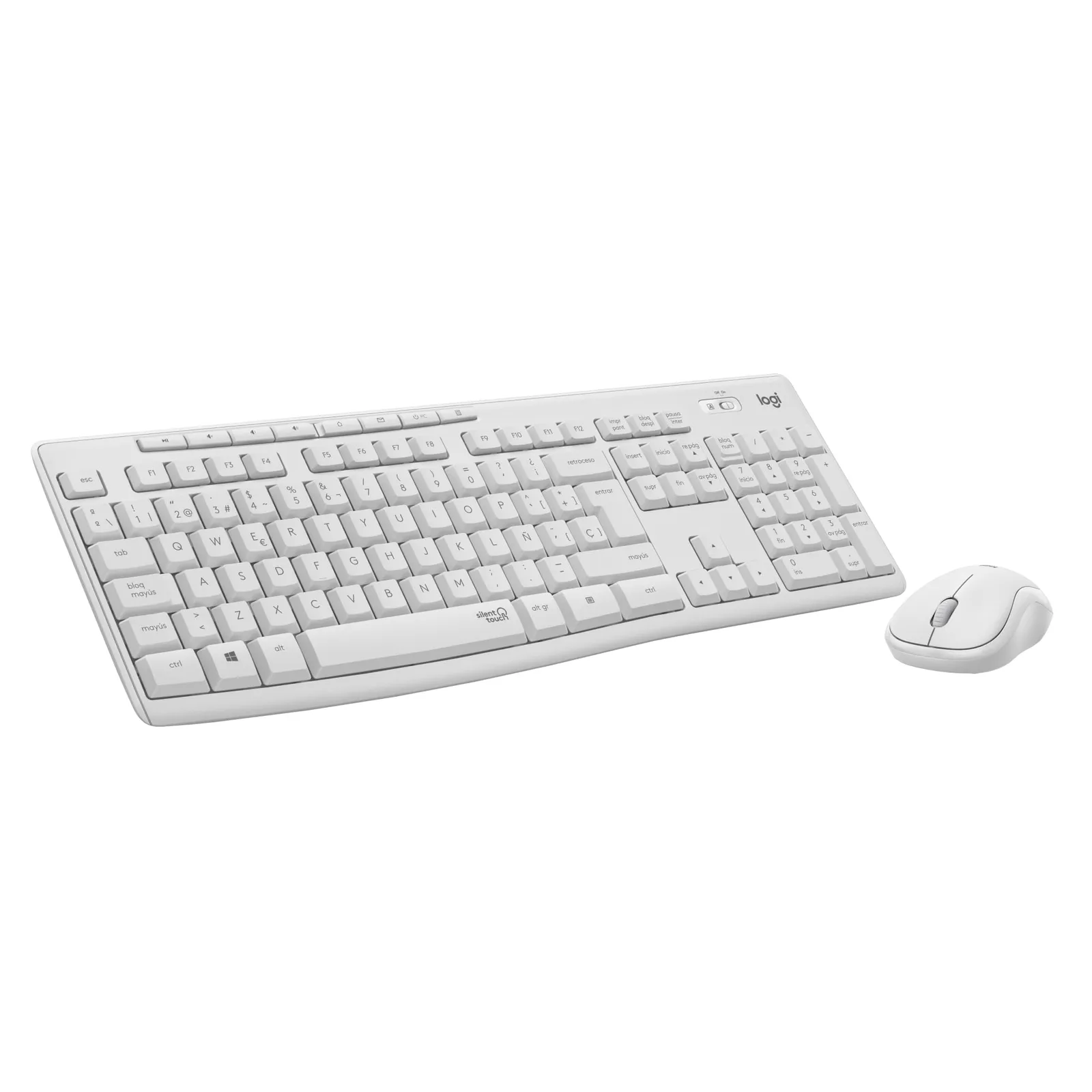 Ratón y Teclado Inalámbricos Logitech MK295 SilentTouch