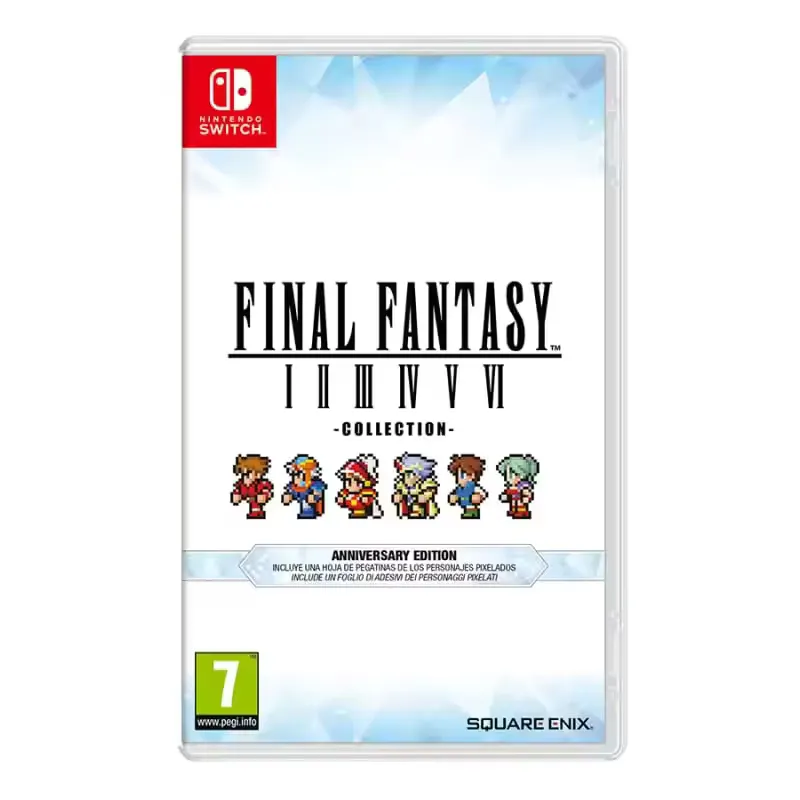 Final Fantasy I-VI Anniversary Edition para Nintendo Switch - Versión Española