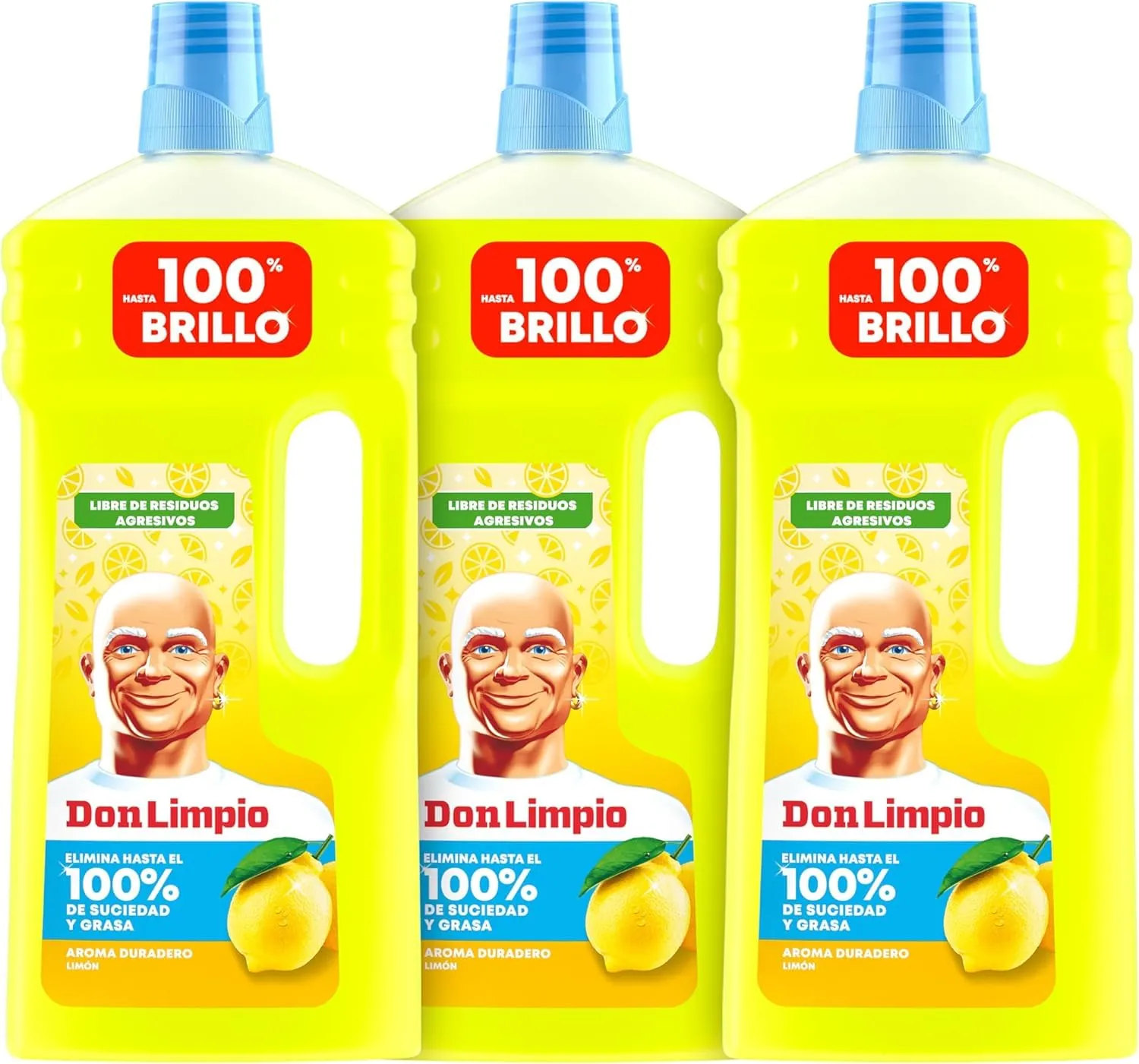 Detergente Líquido Baño I Don Limpio, Pack de 3 x 1.5L