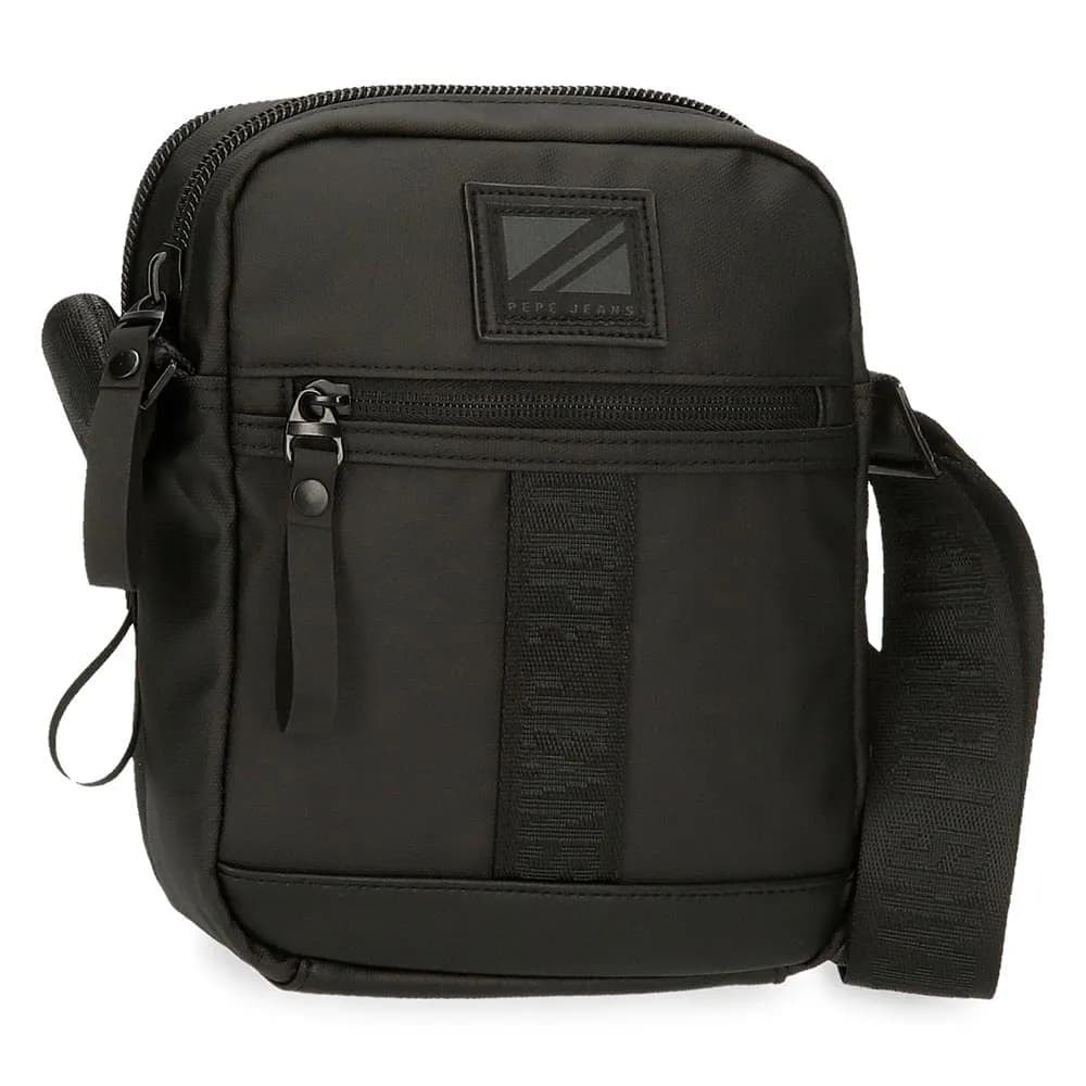 Pepe Jeans Hoxton Bandolera: Bolso Poliéster y Piel Sintética