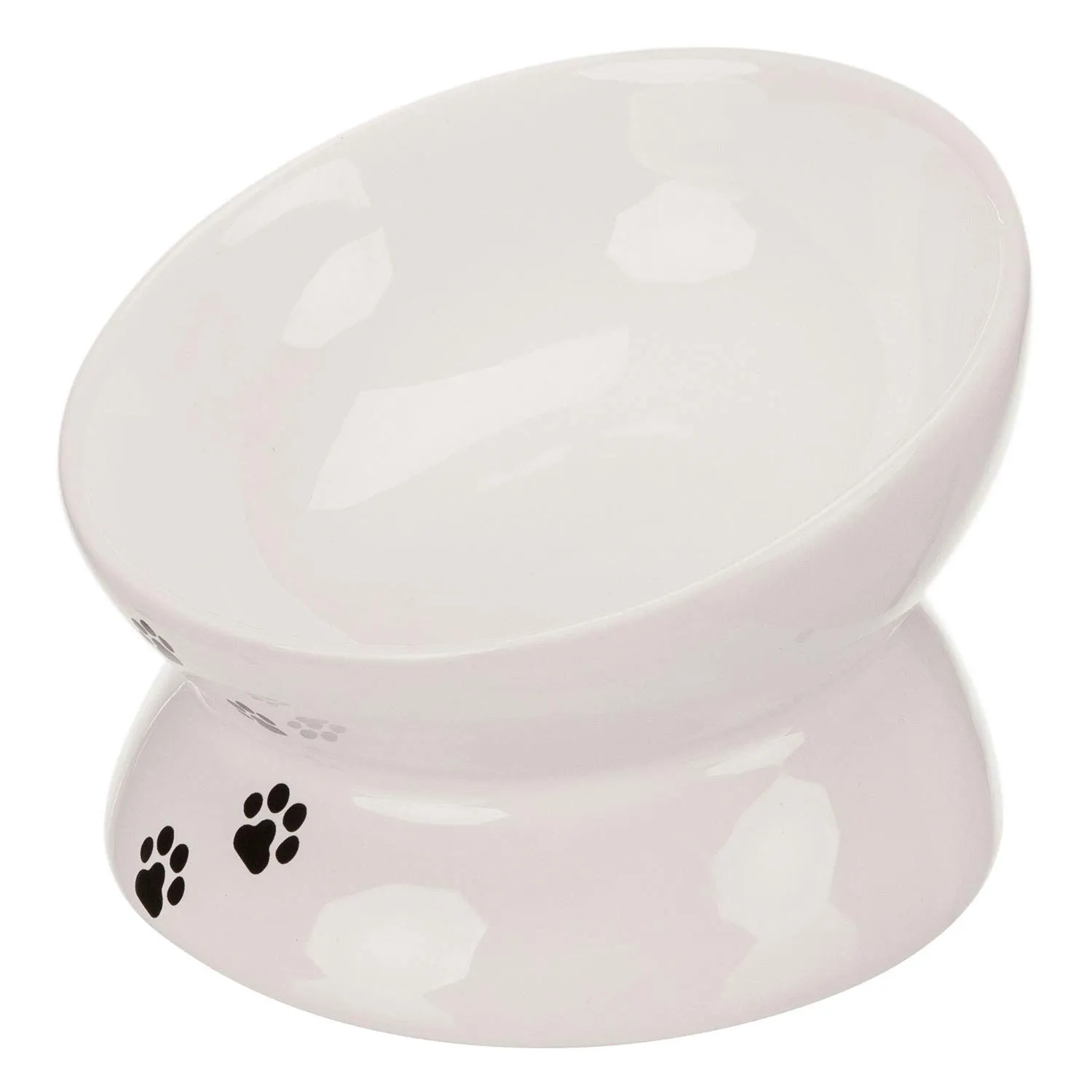Comedero Trixie de cerámica para gatos, diseño ergonómico y apto para lavavajillas