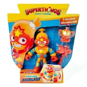 Figura SuperThings Kazoom Kid Kazoom Power con SuperThing y accesorio