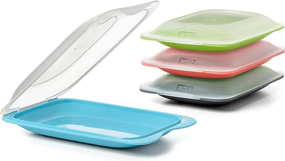 Tatay Porta Embutidos Fresh: Set de 4 Mini Tuppers para Alimentos