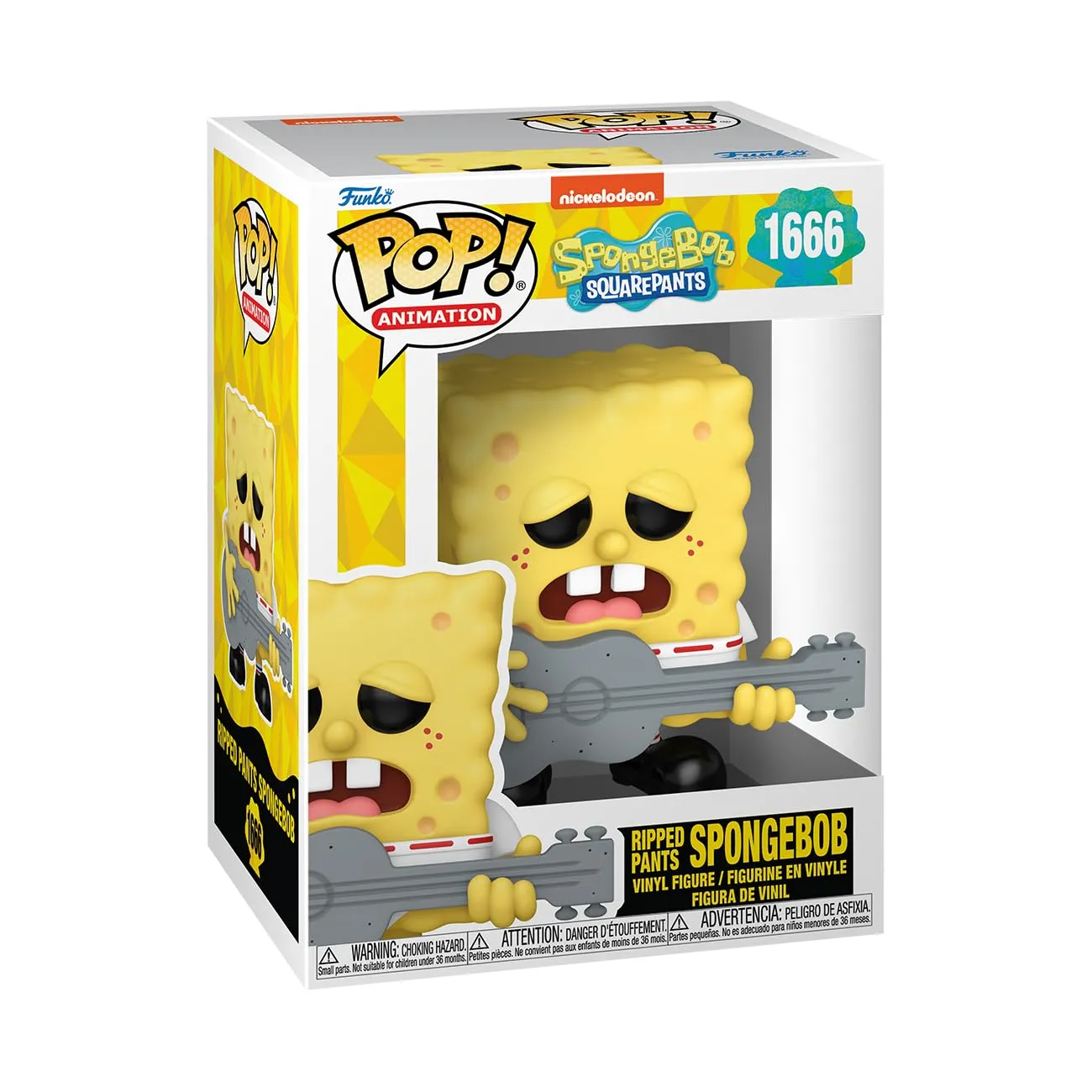 Funko Pop Bob Esponja con Guitarra Figura Coleccionable