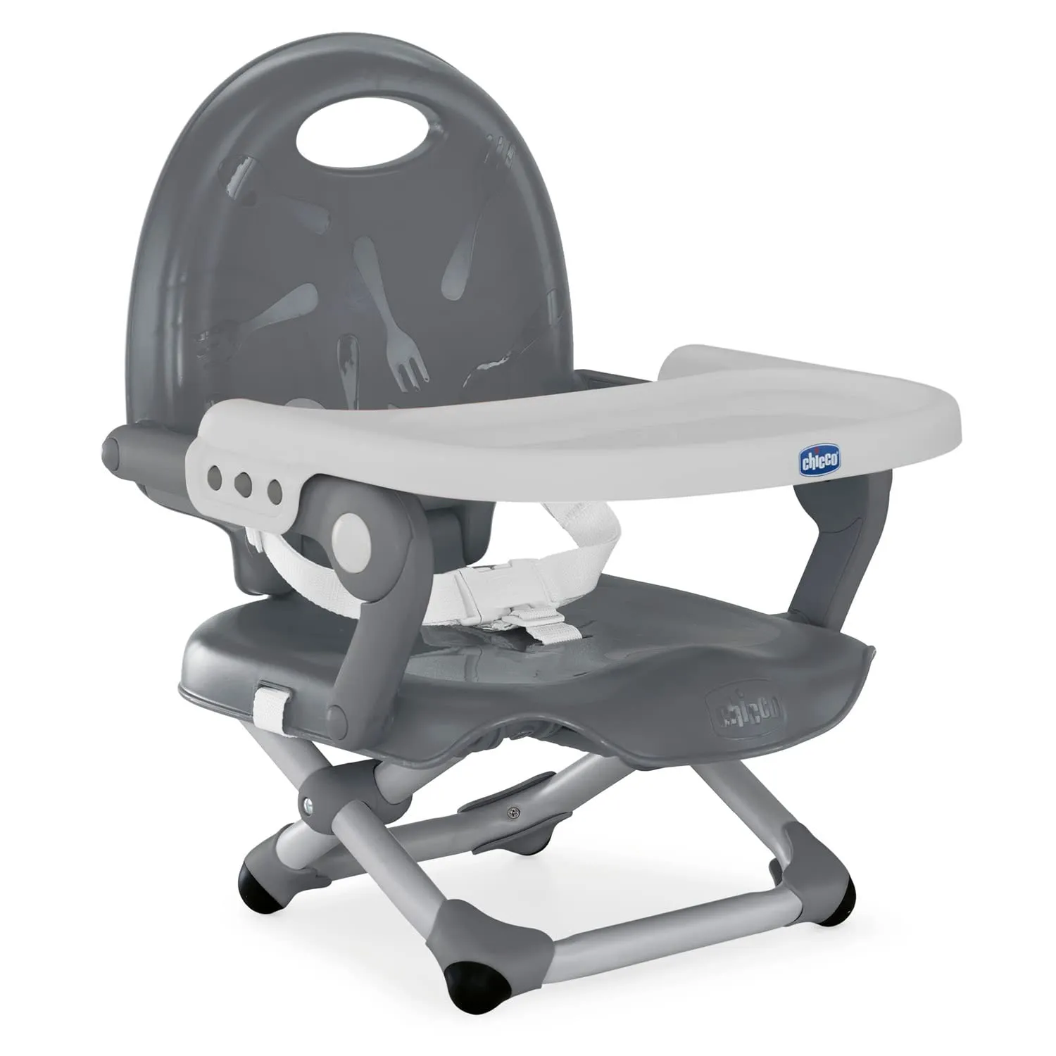 Chicco Pocket Snack Alzador Silla Bebé 6m-3a Gris