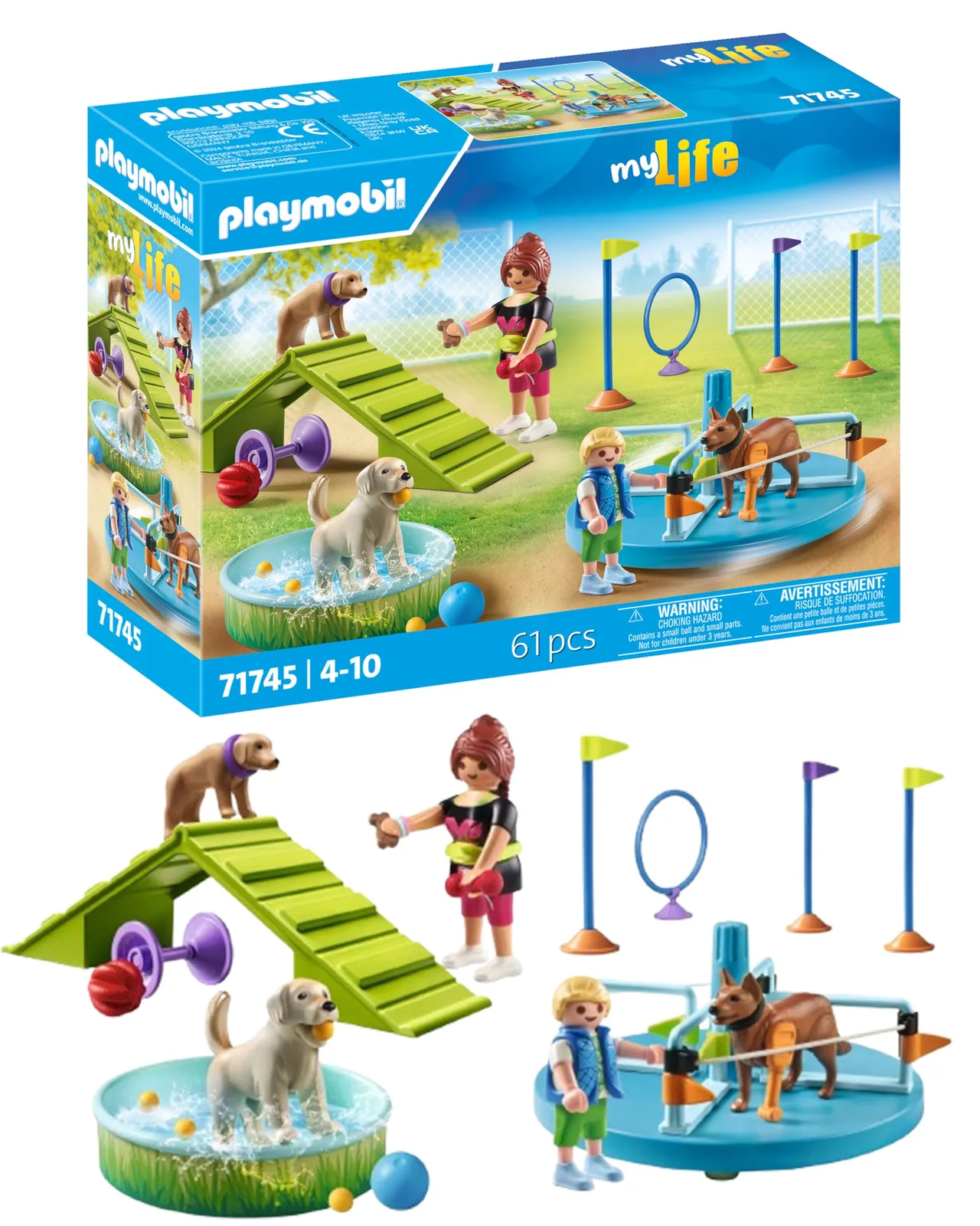Playmobil My Life Parque para Perros con Accesorios