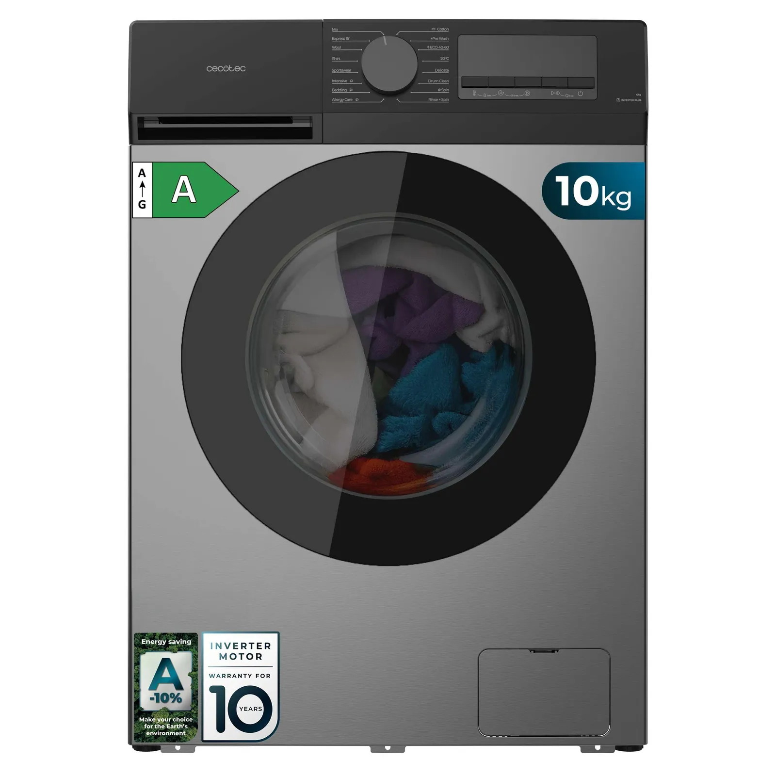 Lavadora Cecotec Bolero DressCode 10kg