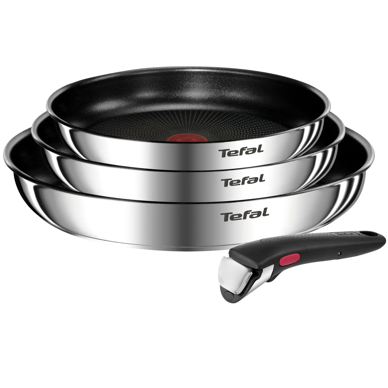 Set 3 Sartenes Tefal Ingenio Emotion (22/24/28 cm) con Mango Extraíble