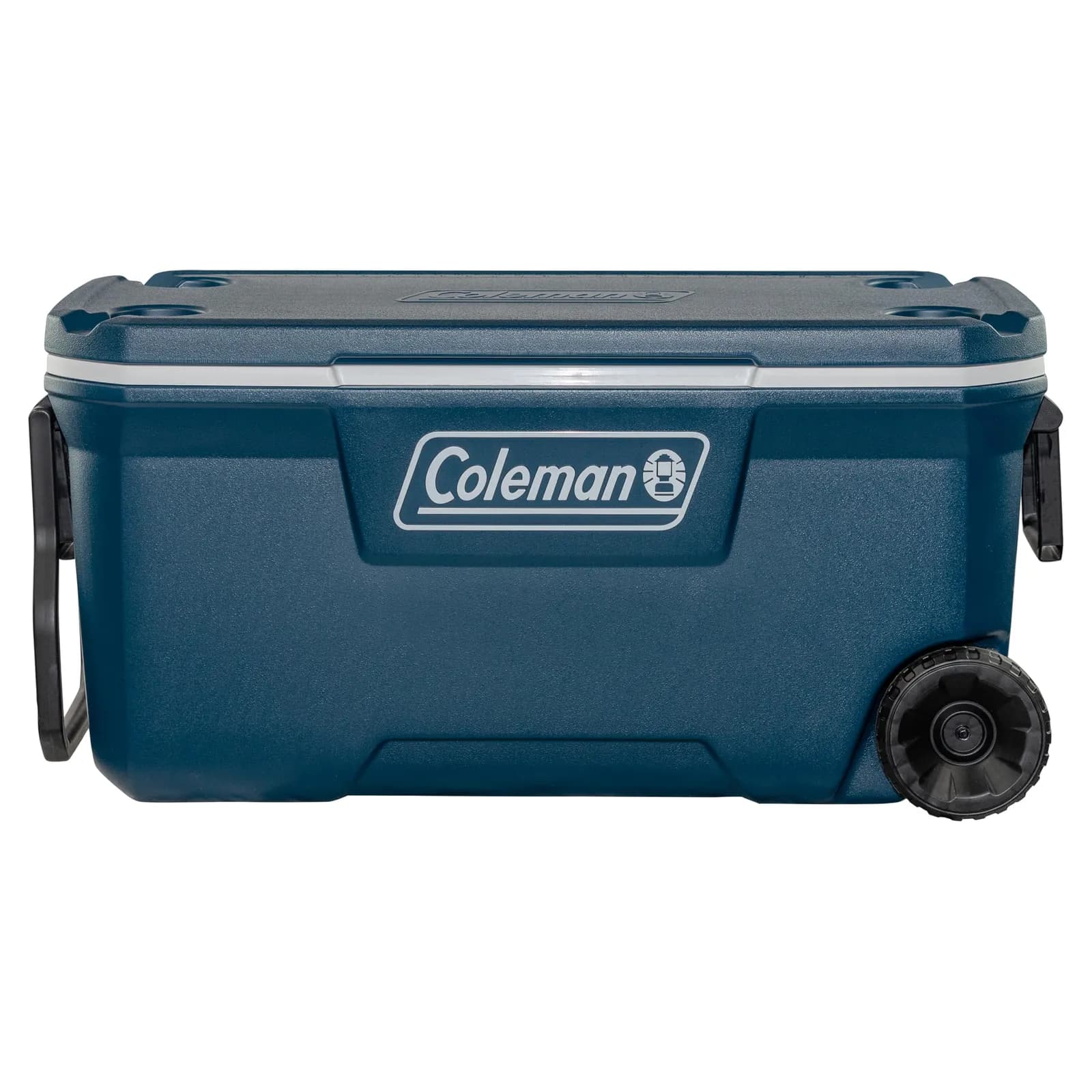 Nevera Portátil Coleman 100QT Xtreme con Ruedas, 94L, Azul/Blanco