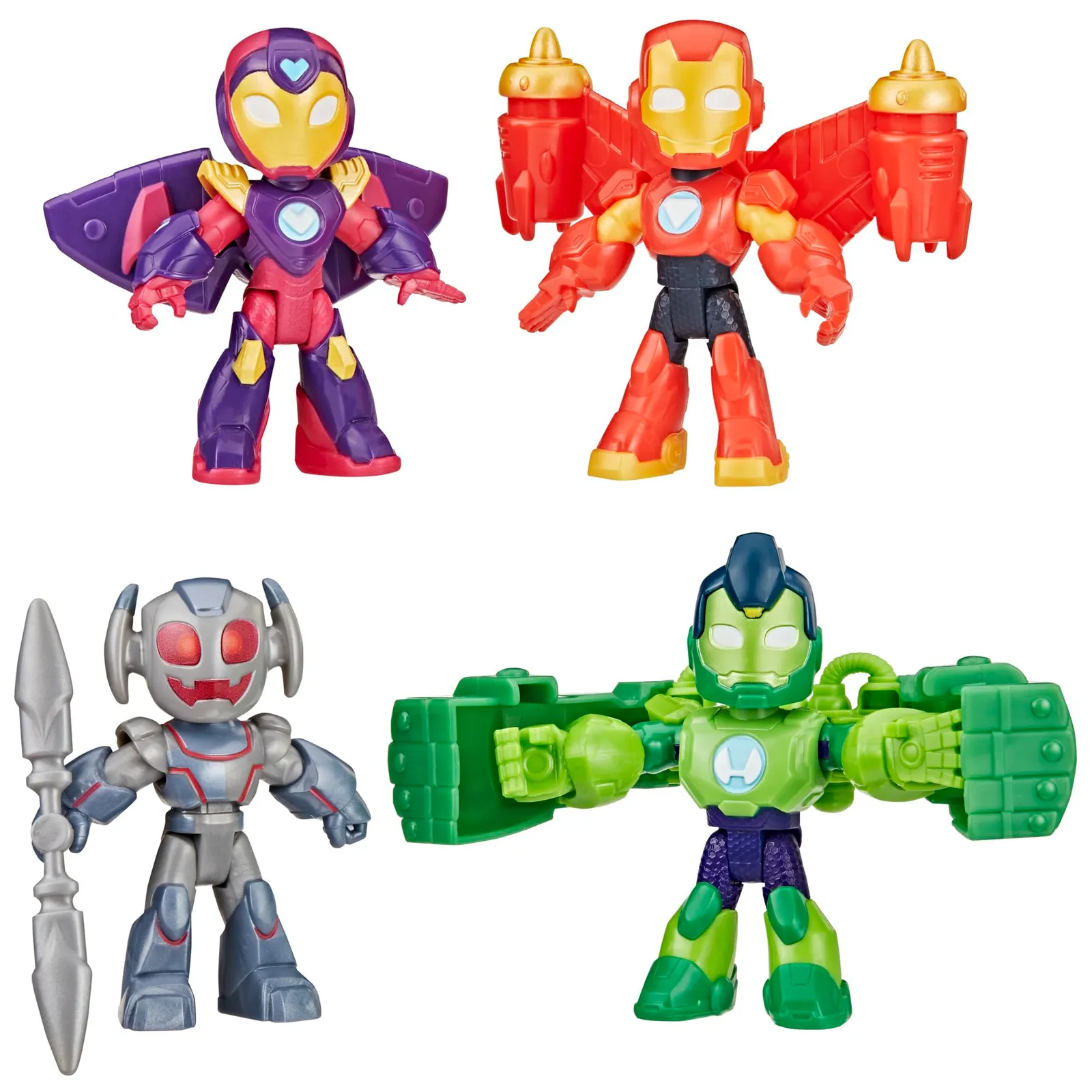 Marvel Iron Man and Friends - Pack Figuras Blindadas