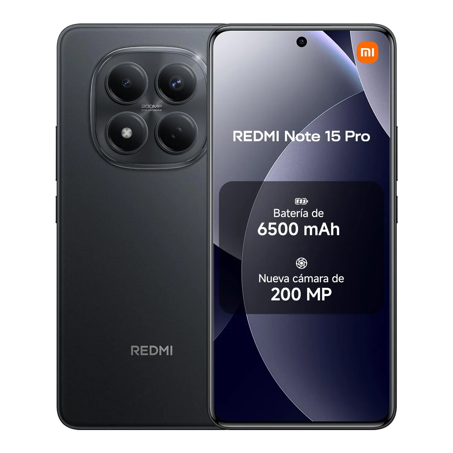 XIAOMI REDMI Note 15 Pro: 8+256GB, Pantalla AMOLED 6.77" FHD+, Helio G200-Ultra, Cámara 200MP, Batería 6500mAh