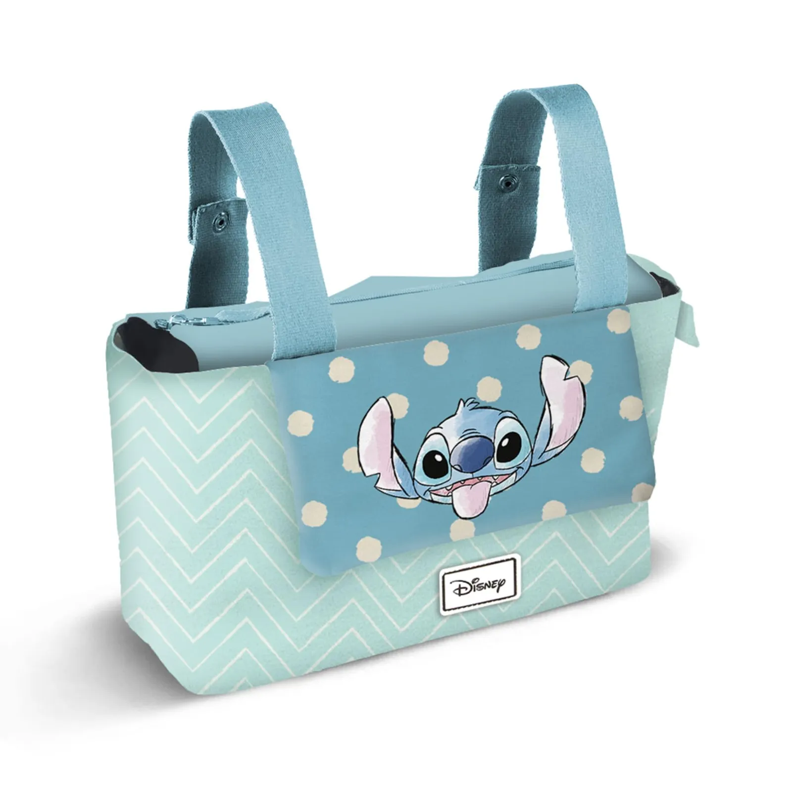 Bolso Organizador Disney Lilo y Stitch Lovely Azul
