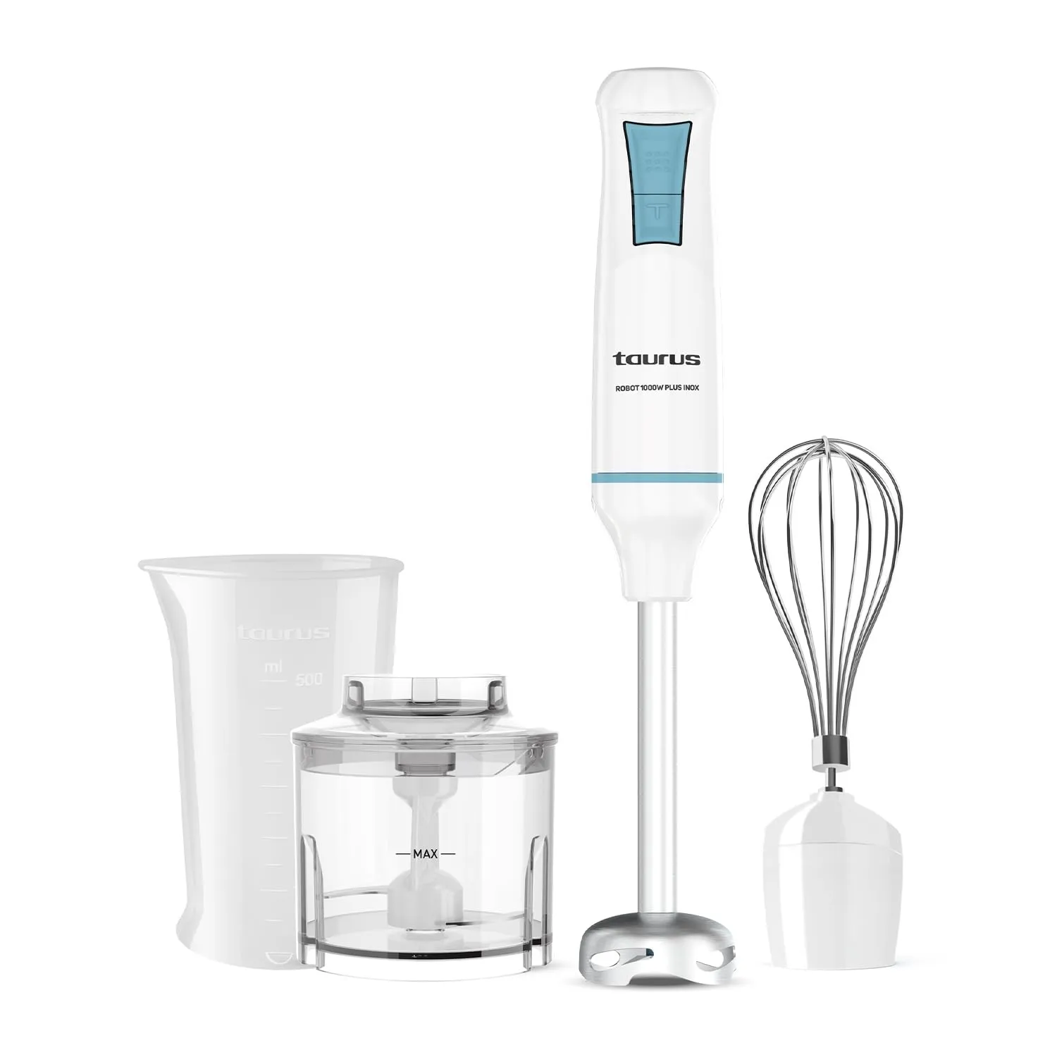 Batidora de Mano Taurus Robot 1000 Plus INOX 1000W