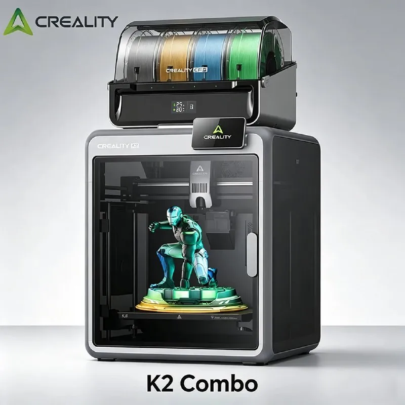 Impresora 3D Creality K2 Combo: Impresión multicolor avanzada