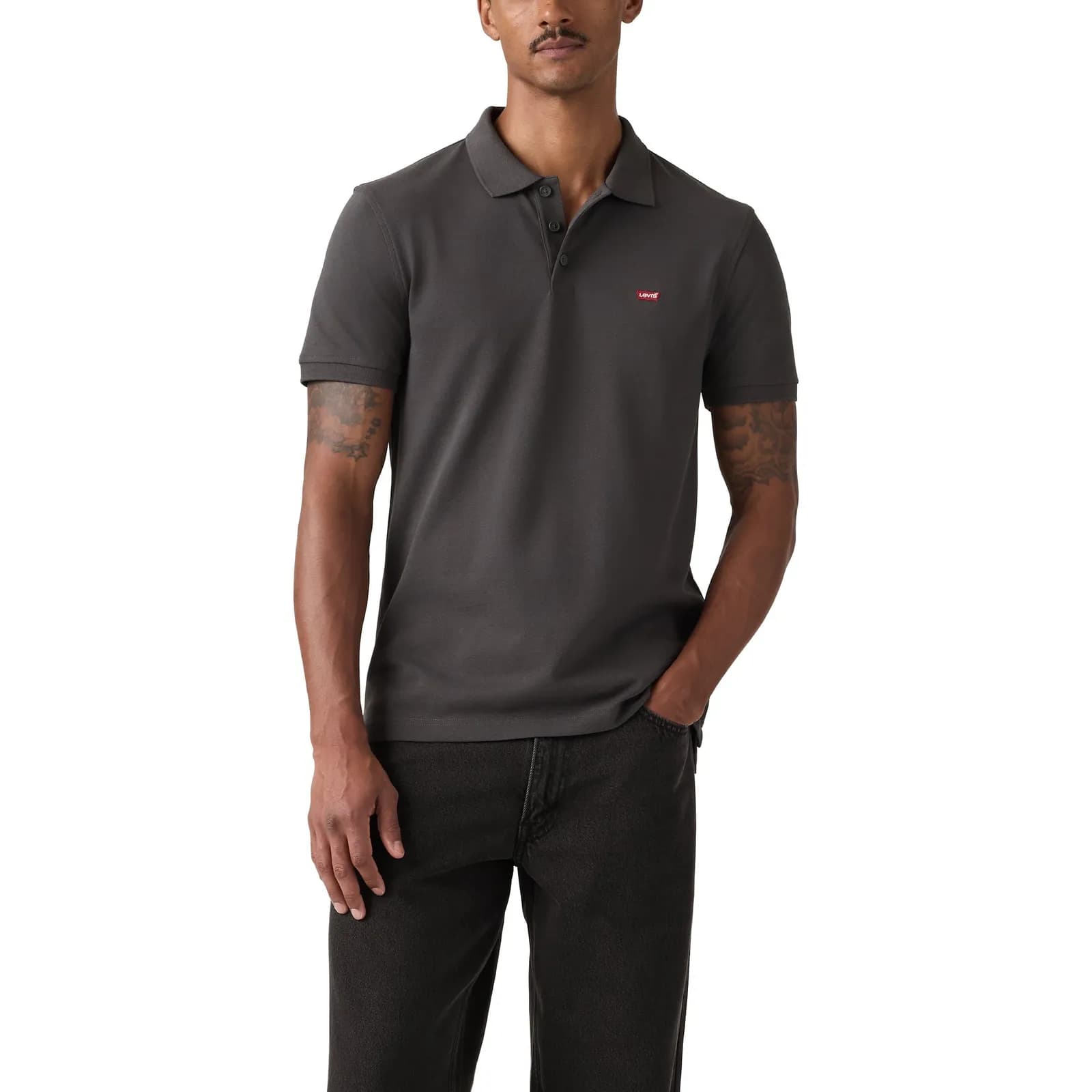 Polo Levi's Housemark Hombre Blackened Pearl