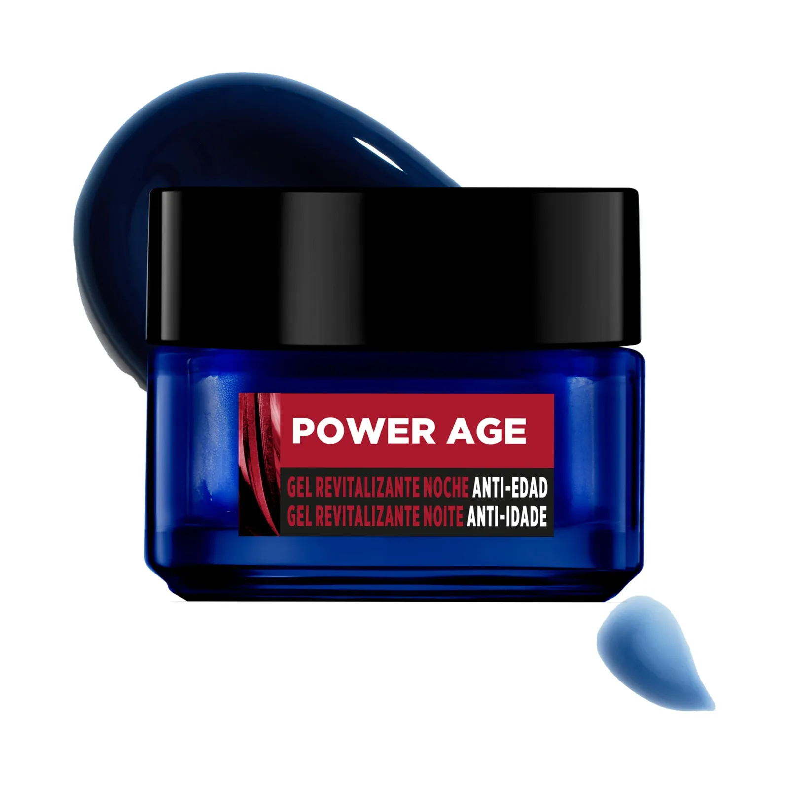 2x L'Oréal Men Expert Power Age Gel de Noche 50ml - Cuidado Antiedad Masculino