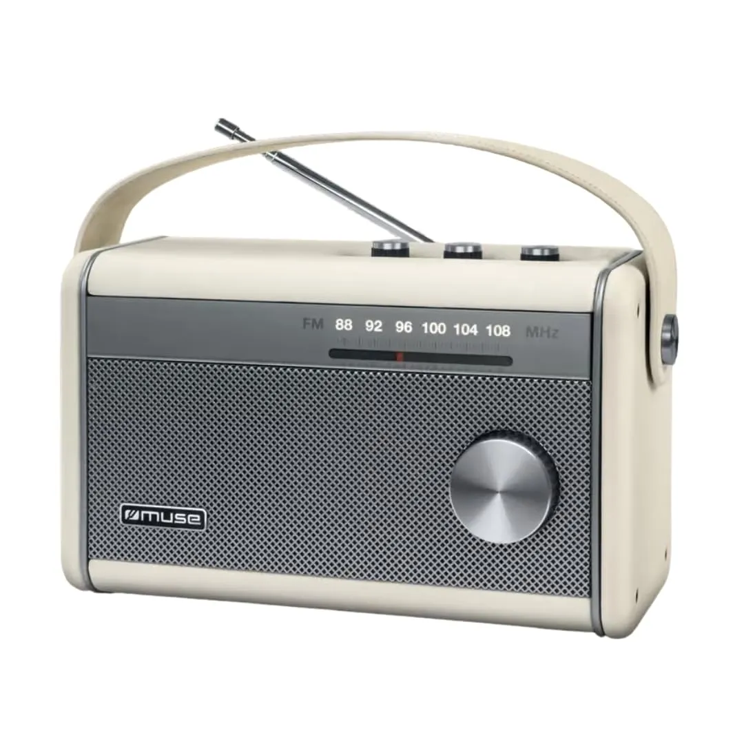 Radio Portátil Muse M-098 SC con Bluetooth y Batería Recargable
