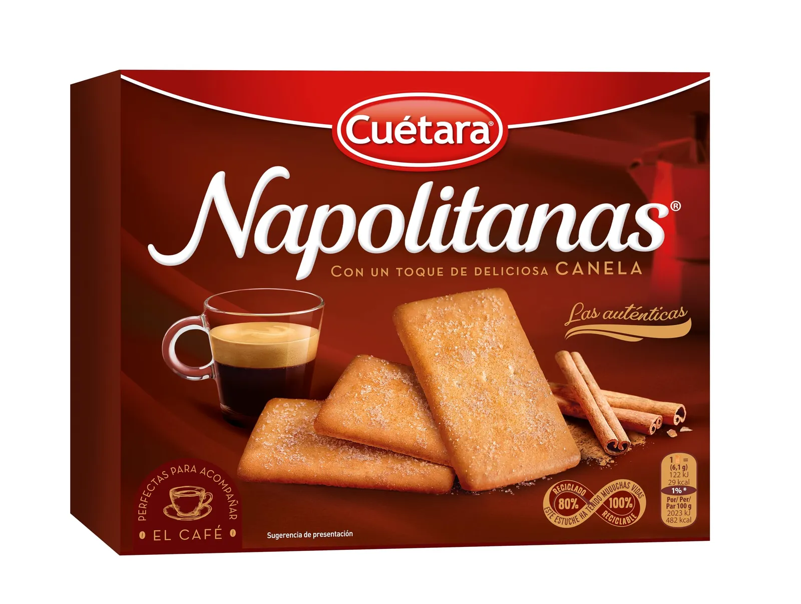 Pack 2 Cajas Galletas Napolitanas 213g