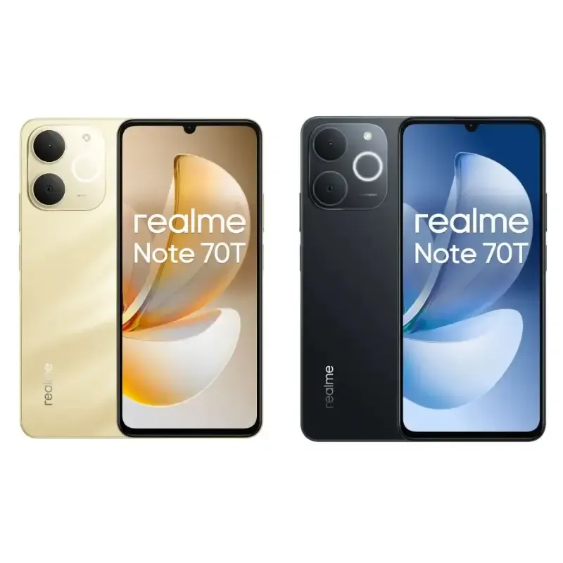 Realme Note 70T 4G: Móvil 4GB RAM, 128GB Almacenamiento
