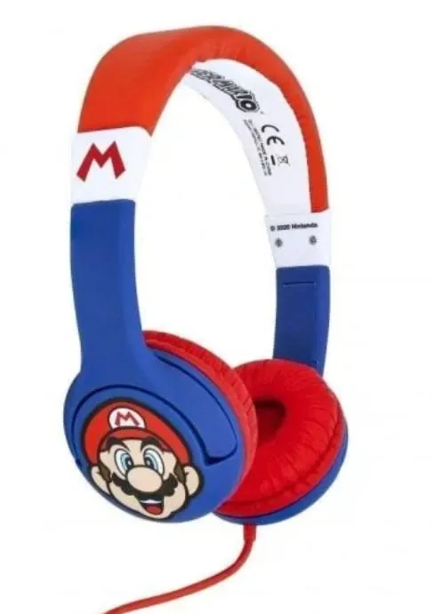 Blade Auriculares Super Mario - Ajustables y con Limitador de Volumen