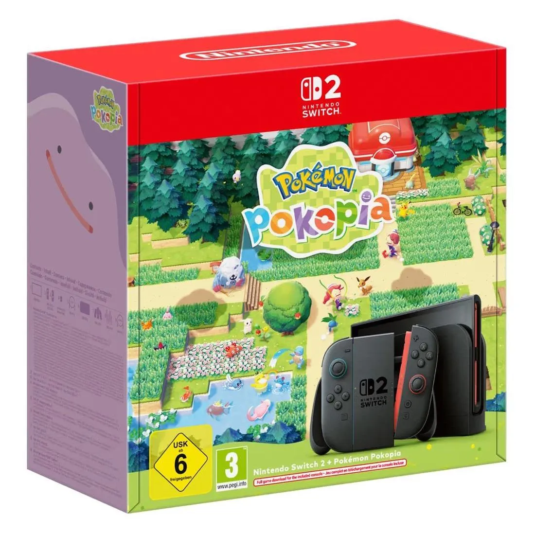 Consola Nintendo Switch 2 + Código Digital Juego Pokémon Pokopia