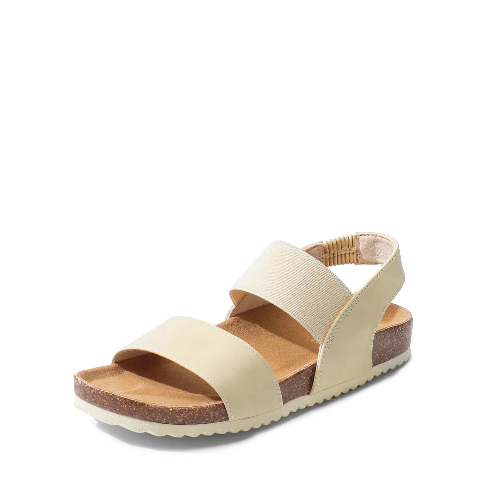 Dream Pairs SDPW2202W-E Sandalias Planas Mujer Doble Correa
