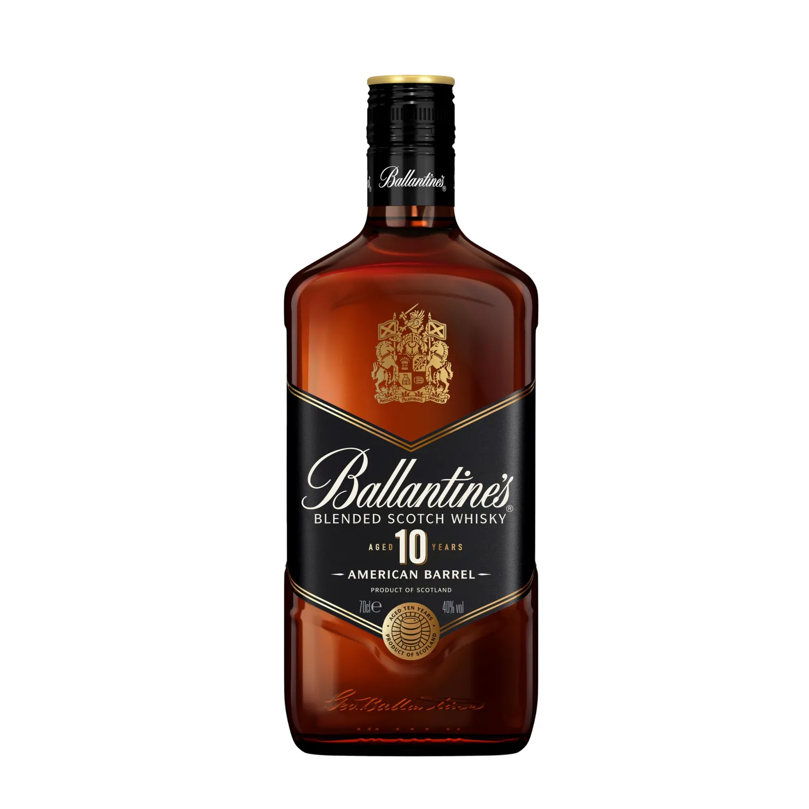 Whisky Ballantine's 10 Años, Mezcla Escocesa, 700 ml