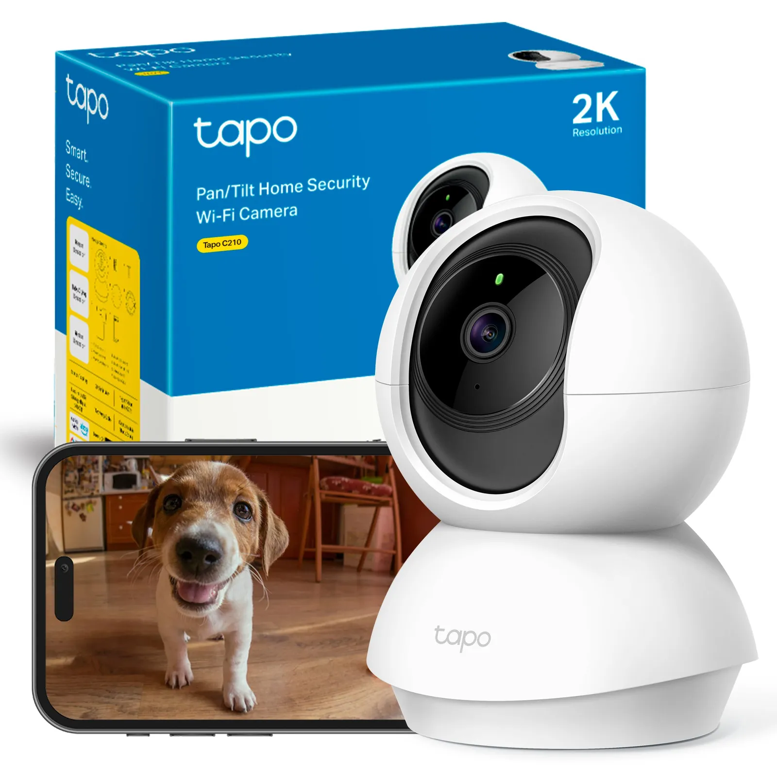Cámara IP WiFi Tapo C210 360°