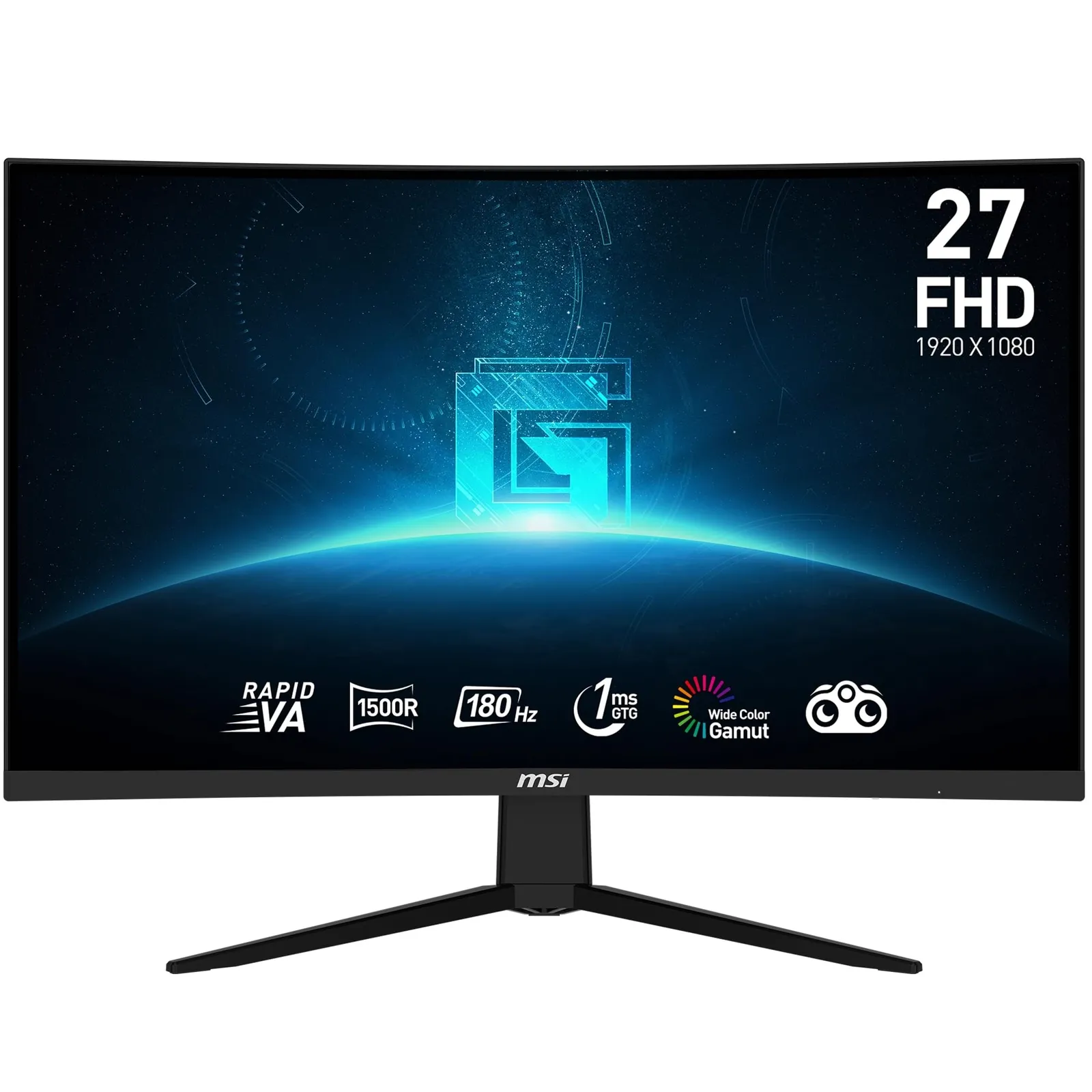 Monitor MSI 27" Full HD 180Hz Curvo VA Rapid