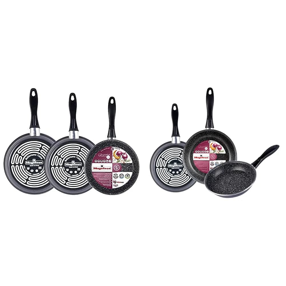 Pack 6 Sartenes Magefesa K2 Gransasso (18-28 cm)