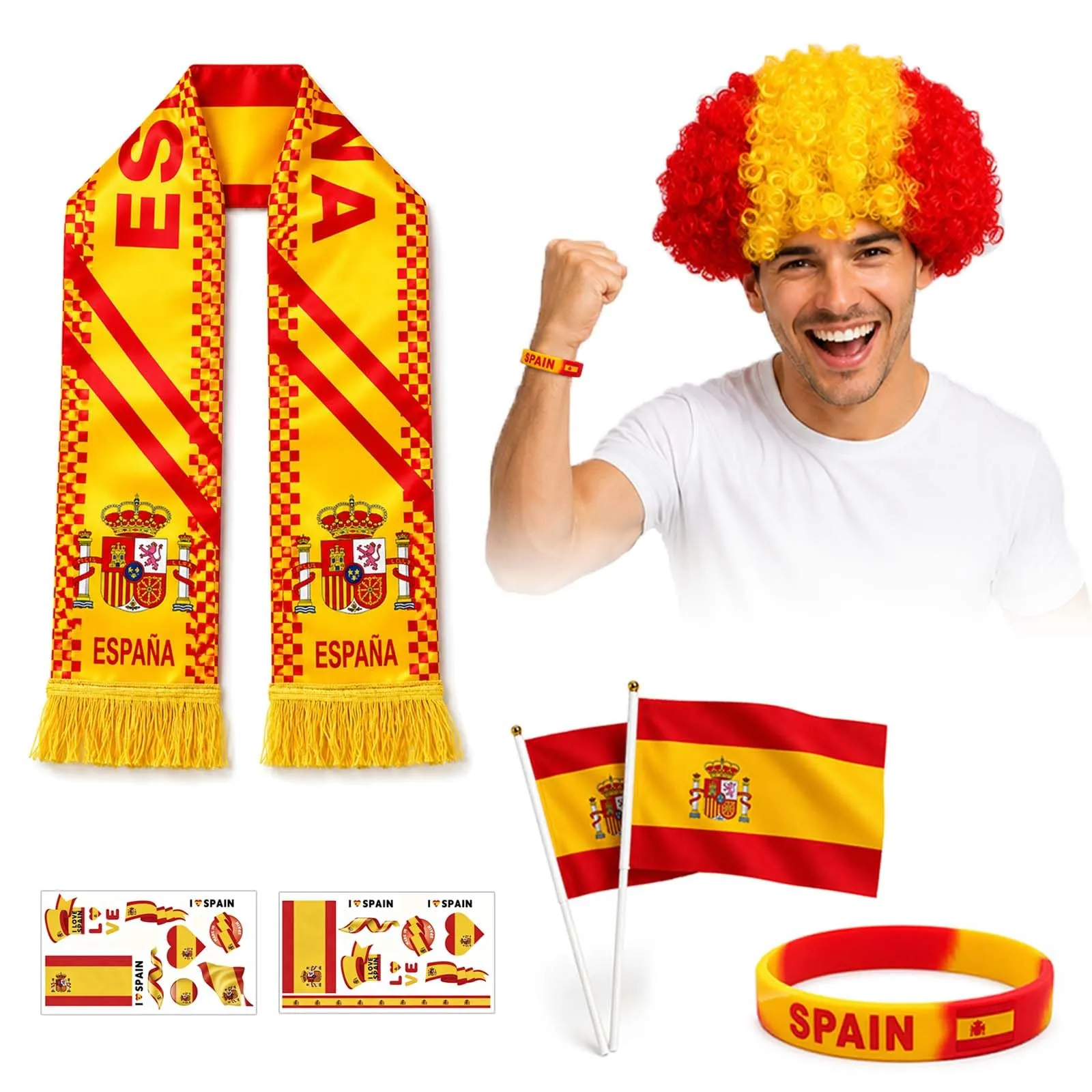 Set Animación España 7 Piezas para Mundial 2026
