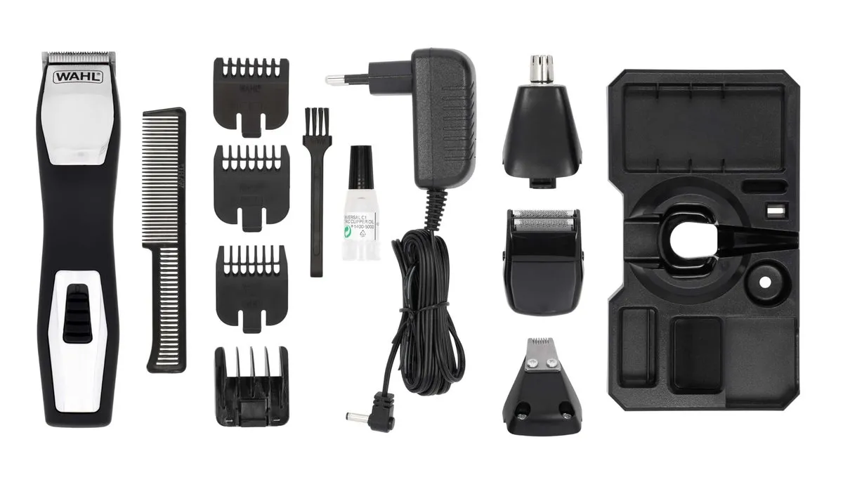 Recortadora Wahl Groomsman Pro Trimmer Multiuso Corporal y Facial