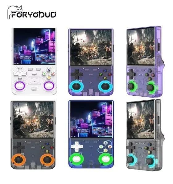 Consola R36 ULTRA, pantalla 1:1 ampliada, con tarjeta 64 GB