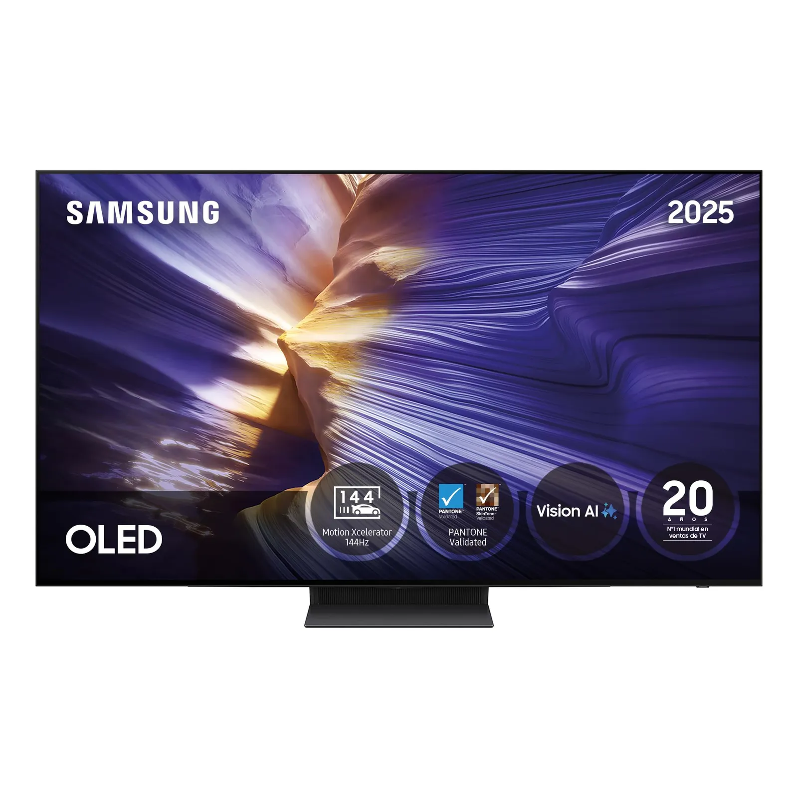 Samsung TV OLED 83" S93F 4K Smart TV: Vision AI, 144Hz, Pantone Certified Colors