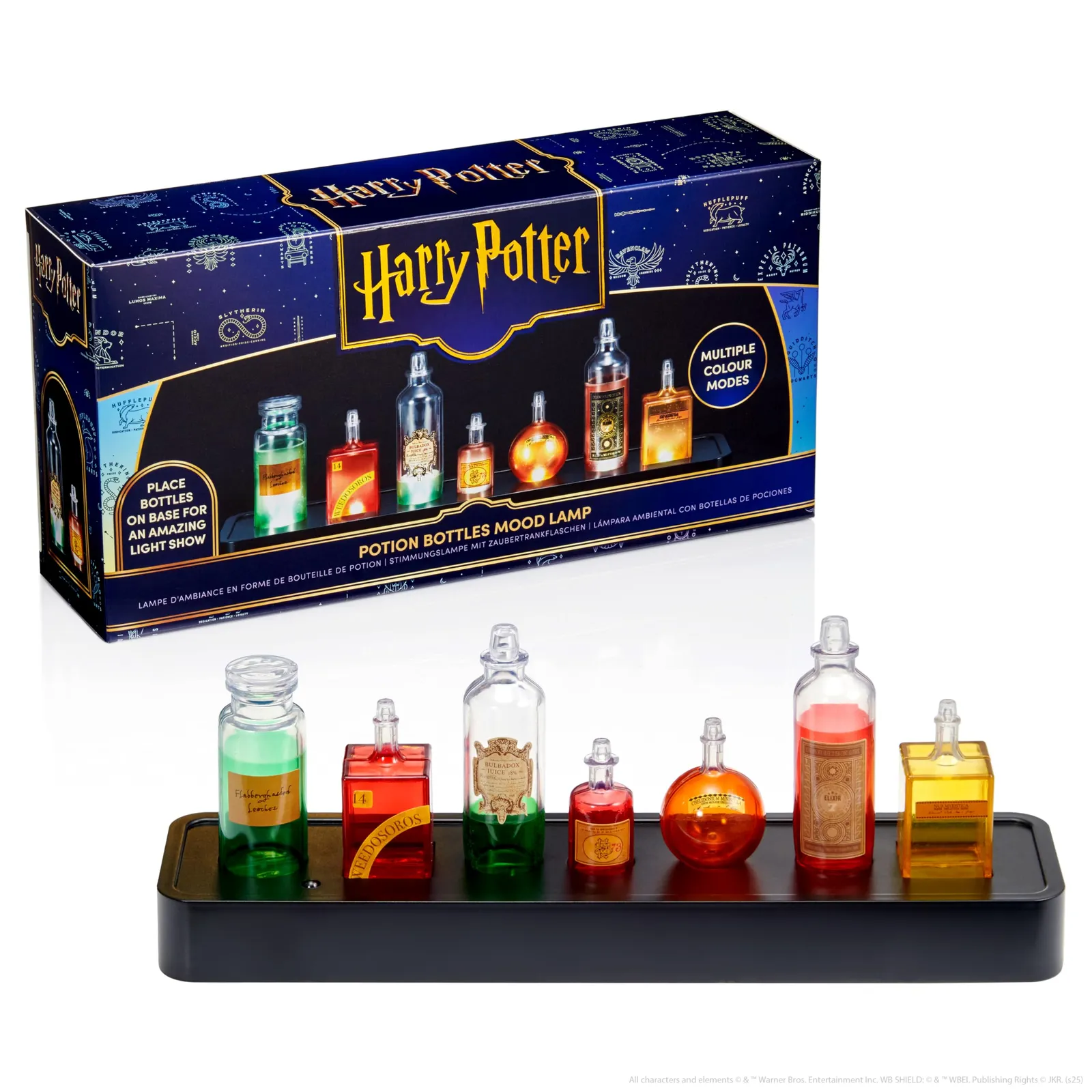 Lámpara Harry Potter Botellas de Poción Oficial Snape