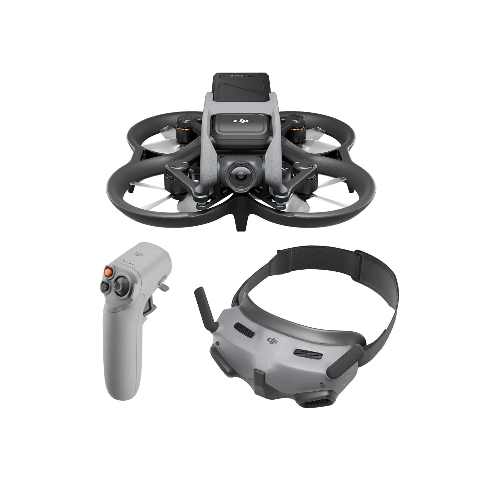 DJI Avata Pro-View Combo: Dron 4K con FOV 155º y mando incluido