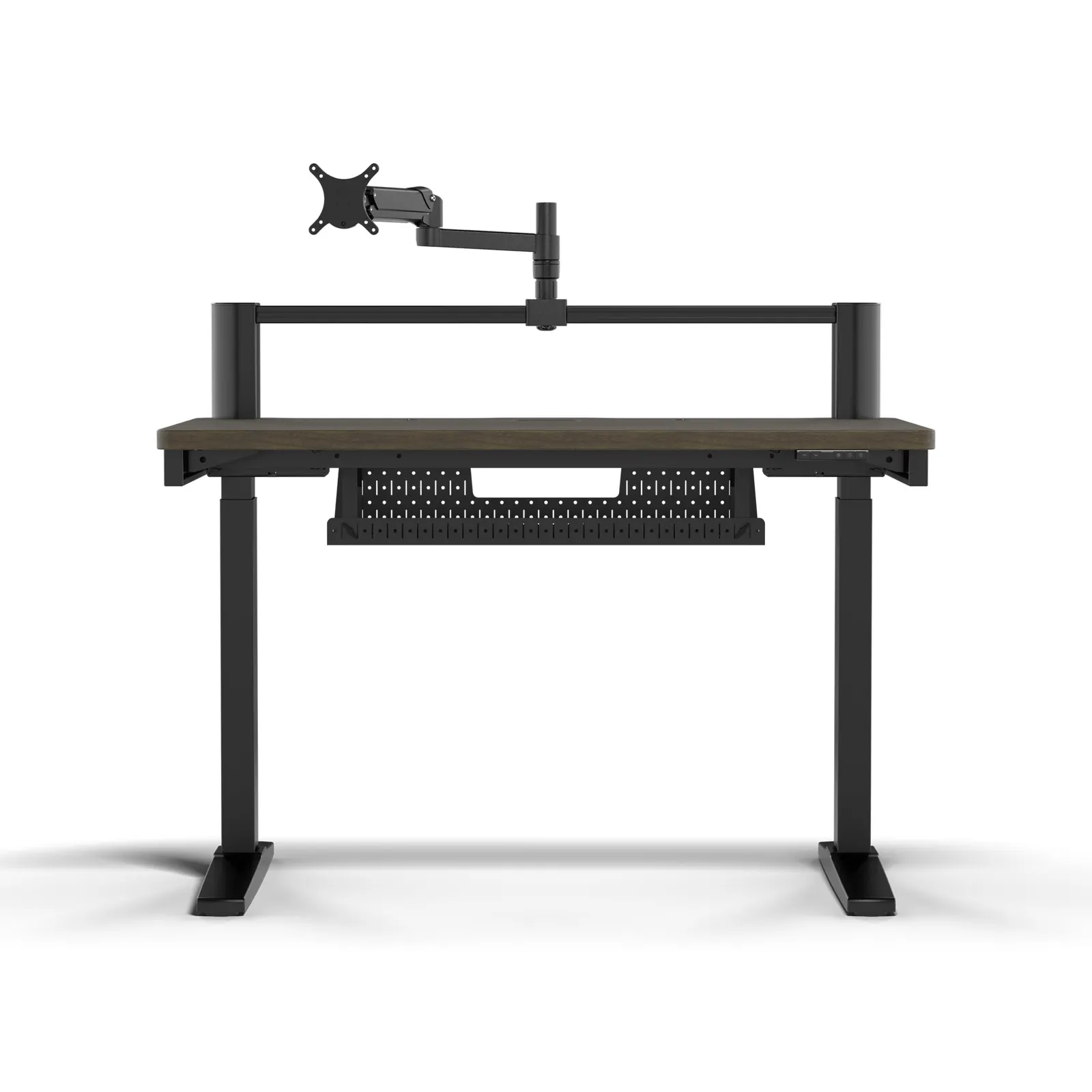 Escritorio Eléctrico Corsair Platform:4 Elevate 120x76cm Nogal Oscuro