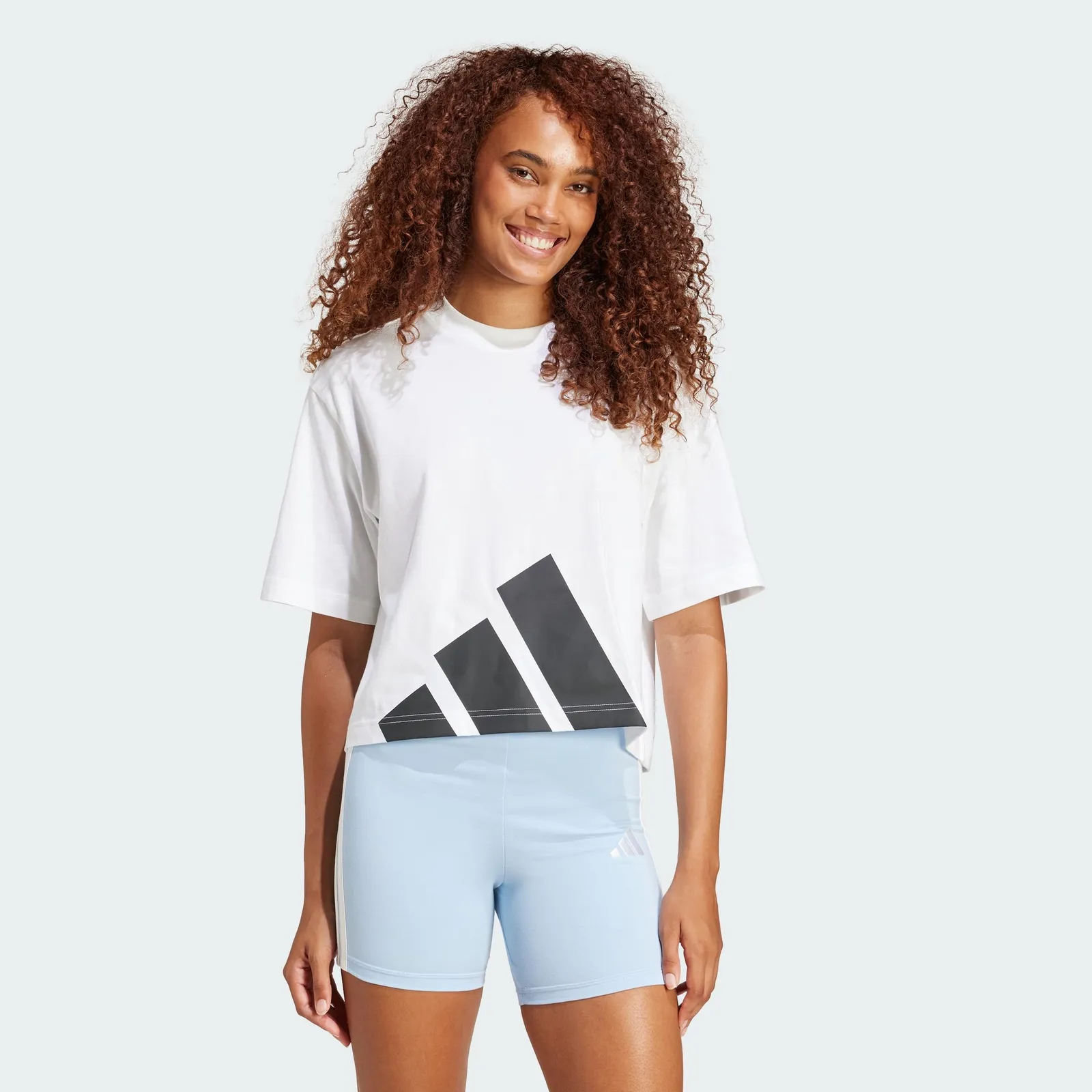 Camiseta Adidas Essentials Big Logo para Mujer