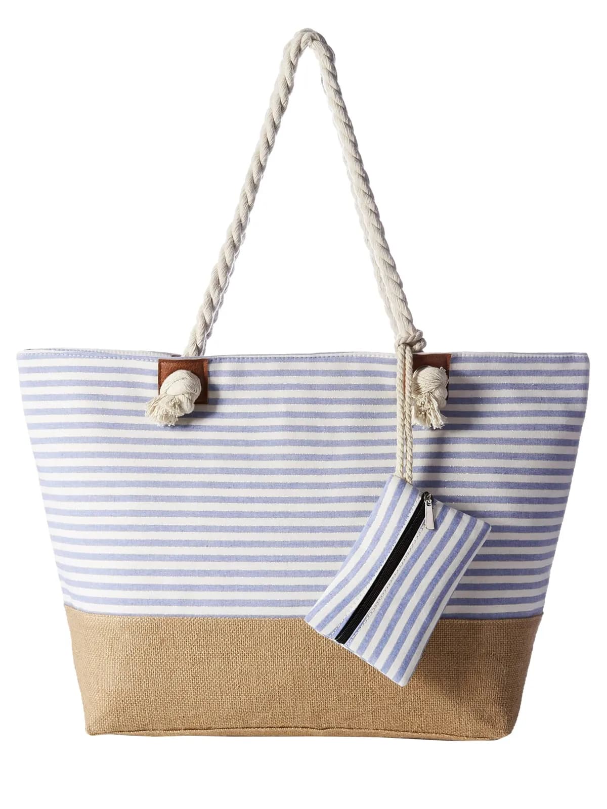 Bolso de playa grande DonDon impermeable, 58x38x18 cm