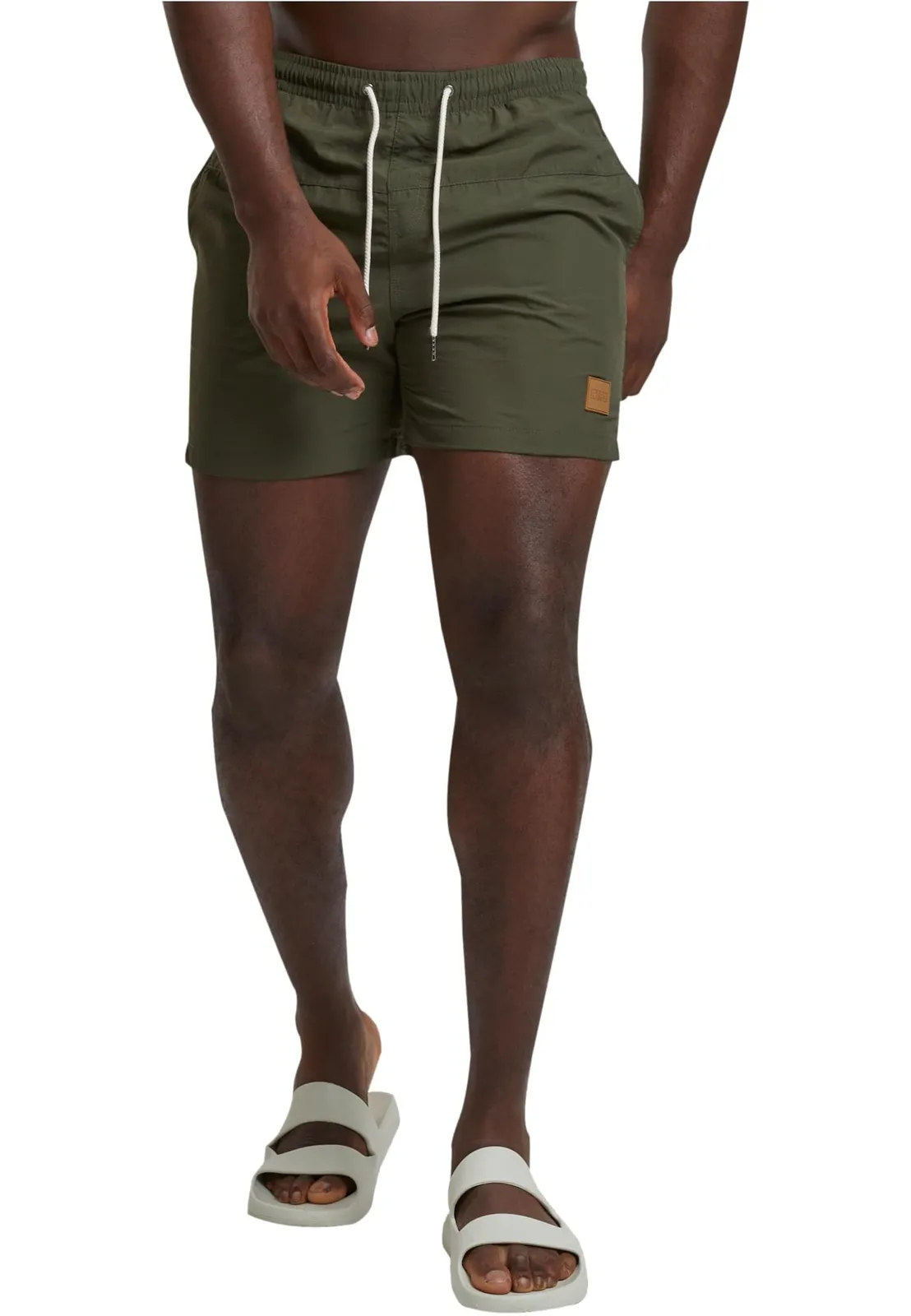 Bañador Urban Classics Block Swim para Hombre de Secado Rápido