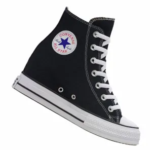 Converse Chuck Taylor Wedge Zapatillas Altas Mujer Lona Negra
