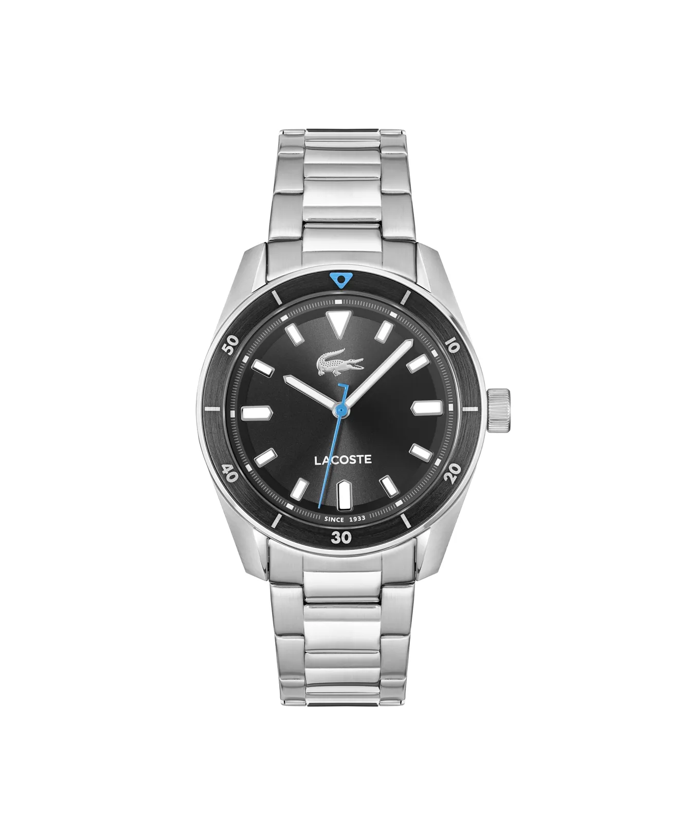 Reloj Lacoste Boston para hombre con correa de acero inoxidable