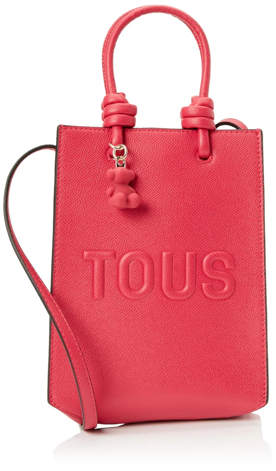 Bolso Tous Mini Pop Fucsia Rue New - Piel con Cierre Magnético