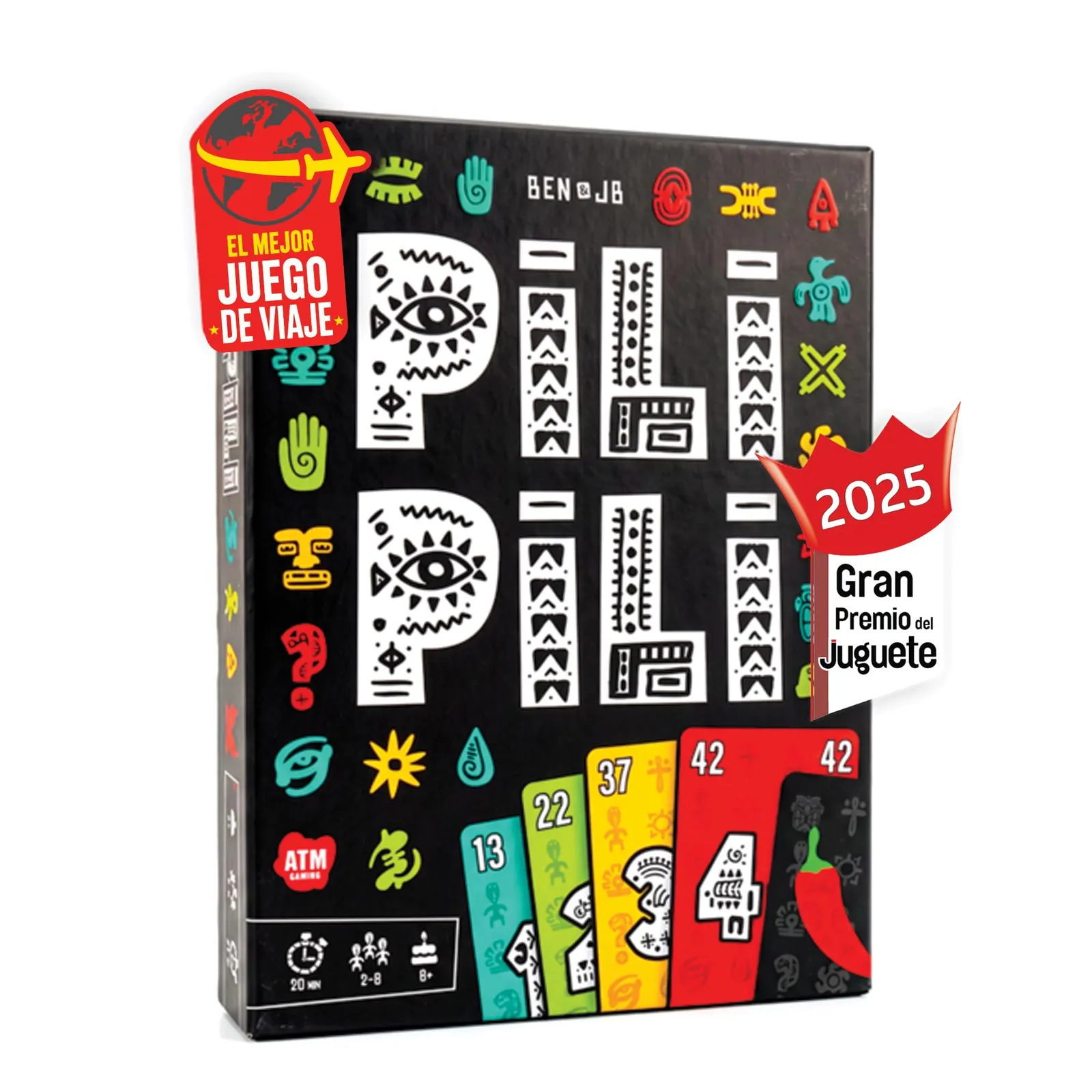 PILI PILI: Juego de mesa estratégico para familia y amigos. Ganador Gran Premio Juguete 2025.
