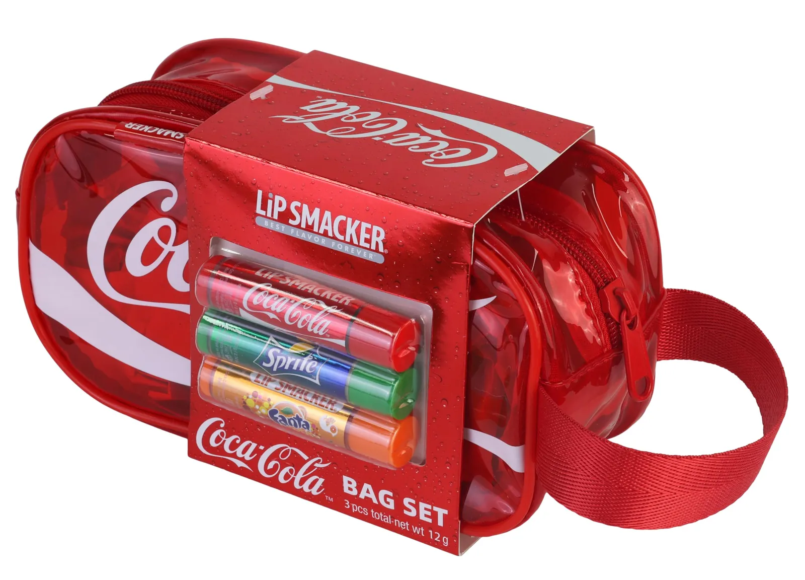 Pack 3x Bálsamos Labiales Lip Smacker Coca-Cola