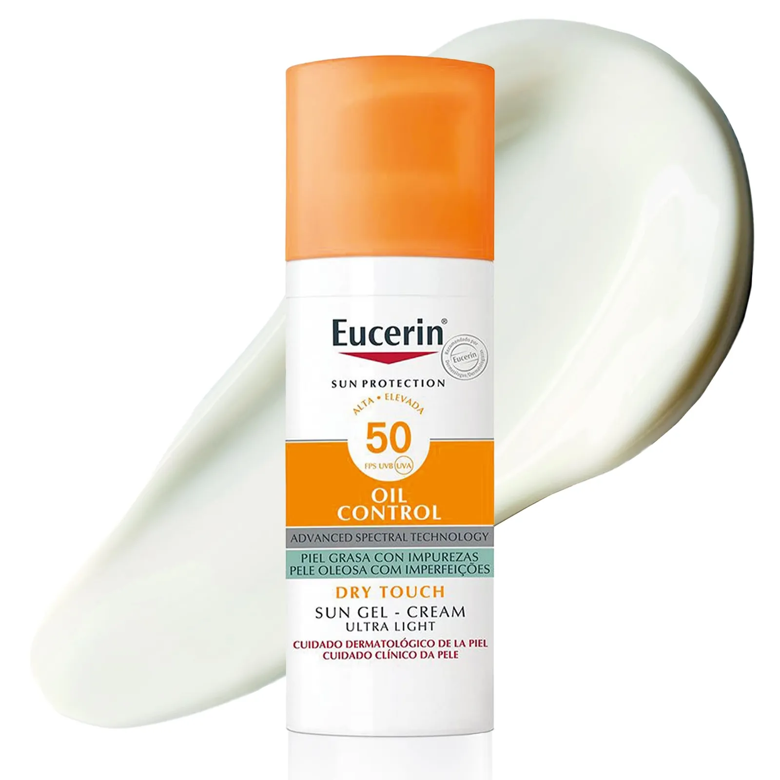 Doble pack de Eucerin Sun Oil Control Dry Touch Gel-Crema SPF50+ 50 ml