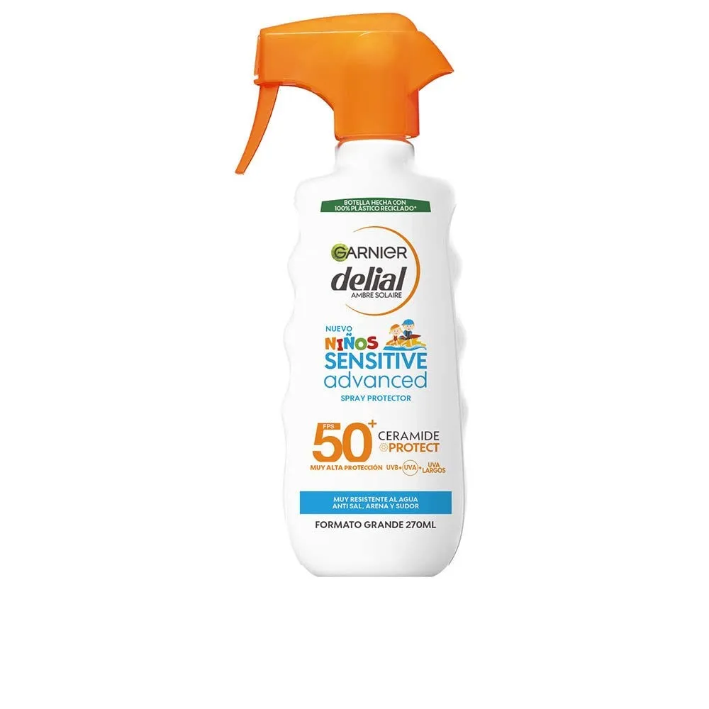 Pack 3x Garnier Delial Kids Spray Solar FPS50+ 270ml